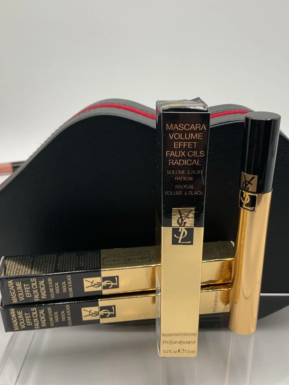 3 Yves Saint Laurent Volume Effect Faux CILS Radical Mascara in Black Over Black - Picture 10 of 16